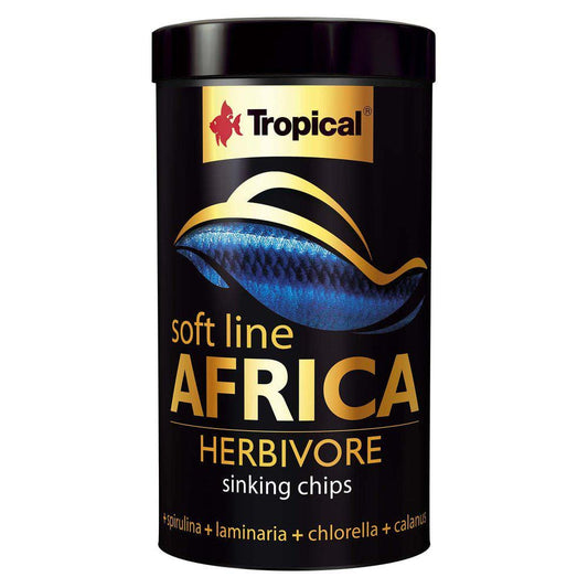 Tasskungen Akvarie & tillbehör Tropical Soft Line Africa Herbivore 250ml/130g