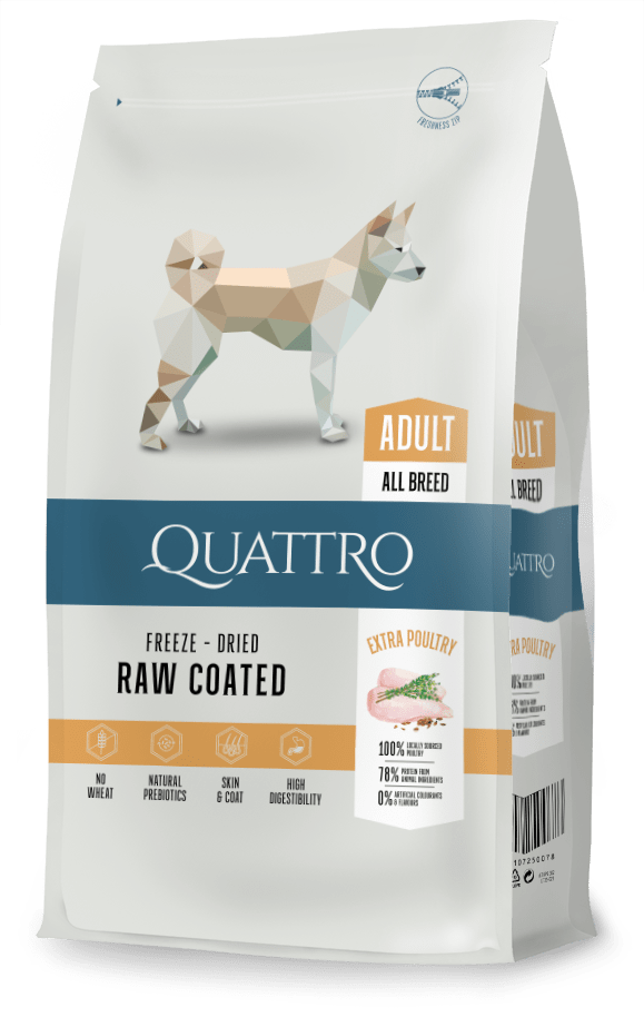 Tasskungen Foder Quattro All Breed with Poultry, Adult 3kg –