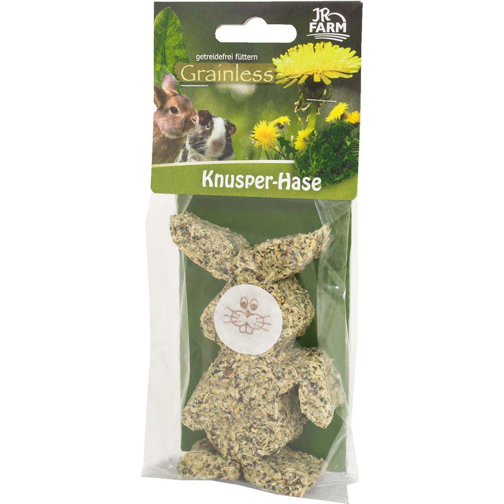 Tasskungen Godis aktivering Jr Farm Grainless Hare Crunchy 11x7x2cm80gr