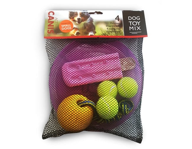 Tasskungen Hund Leksak Active Canis Dog Toy Mix, 4 pcs