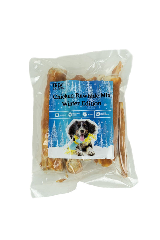 Tasskungen Hundgodis Treateaters Winter Chicken Rawhide Mix 400 g