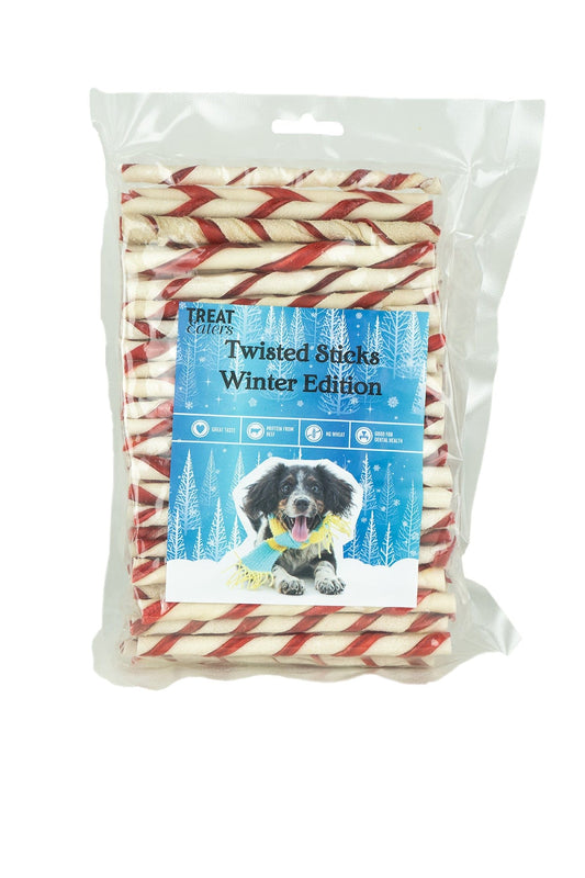 Tasskungen Hundgodis Treateaters Winter Twisted Sticks 500g