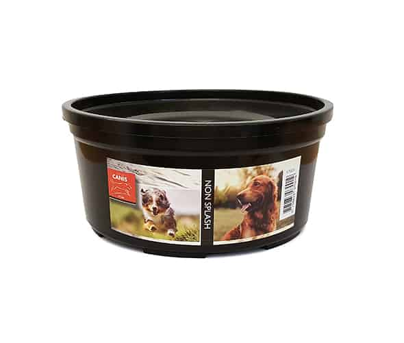 Tasskungen Katt skålar & Barer Active Canis Non-splash Bowl Black 1,4 liter, 18 cm