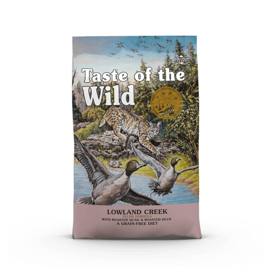 Tasskungen Kattfoder Taste of the Wild Lowland Creek 6,6 kg – Spannmålsfritt Premiumfoder för Alla Katters Livsstadier