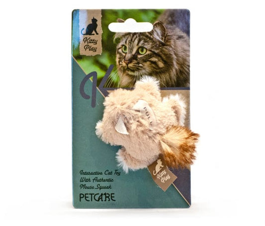 Tasskungen Kattleksaker Kitty Play Squeaking, Squirrel