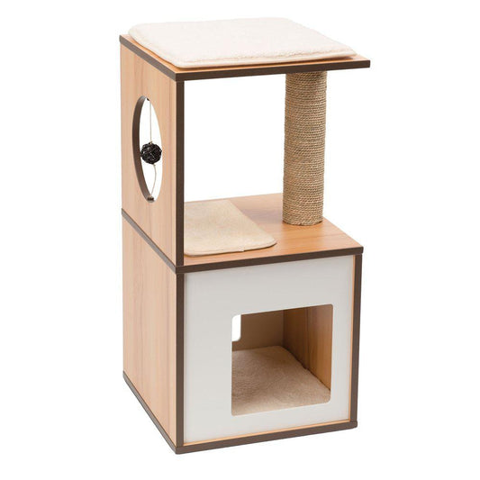 Tasskungen klösbräda Klösmöbel Vesper V-box Small Walnut