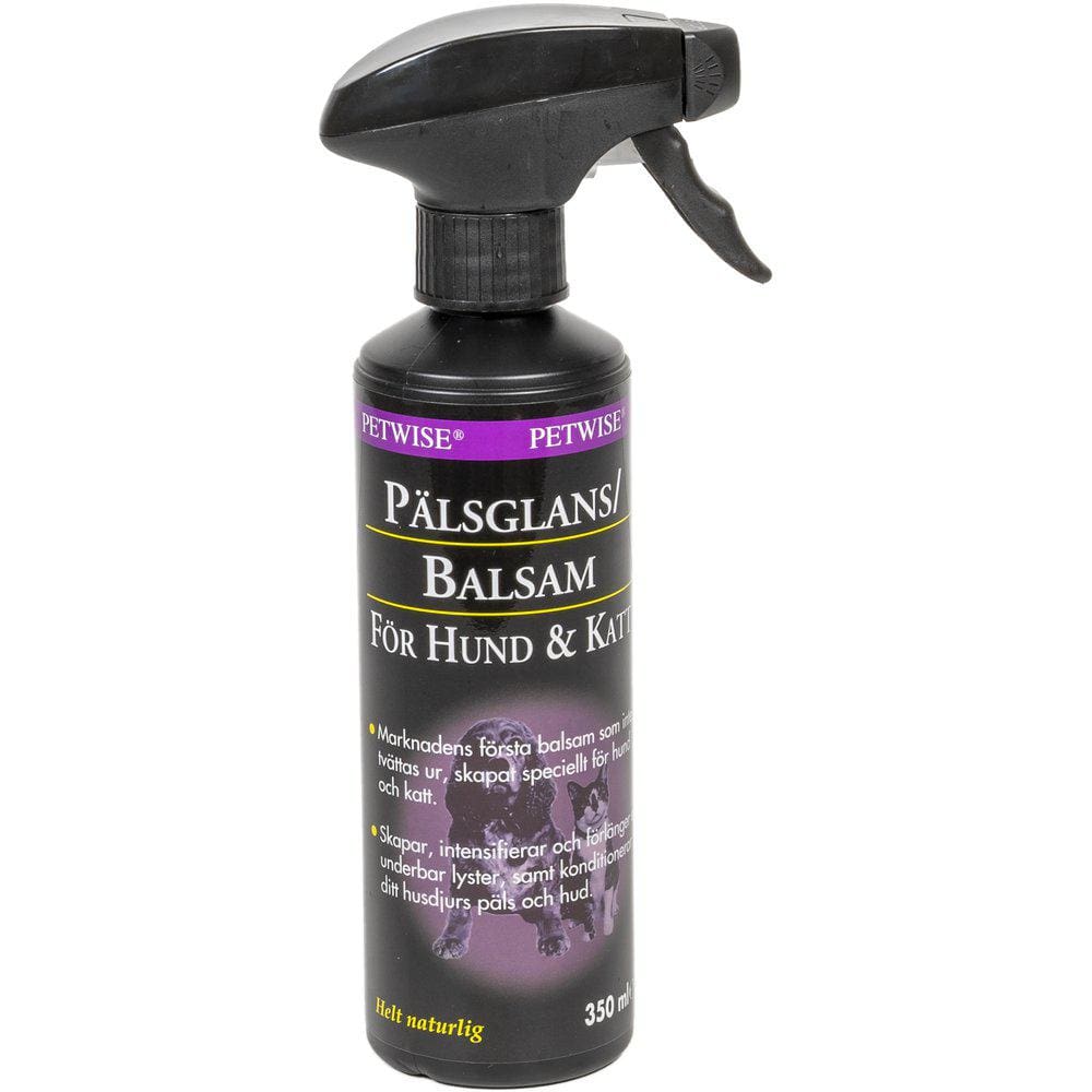 Tasskungen shampoo Petwise Pälsglans/balsam Hund & Katt 350ml