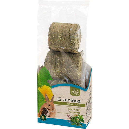 Tasskungen smådjurgodis Jr Farm Grainless Healthvital-blocks Airways 300 G