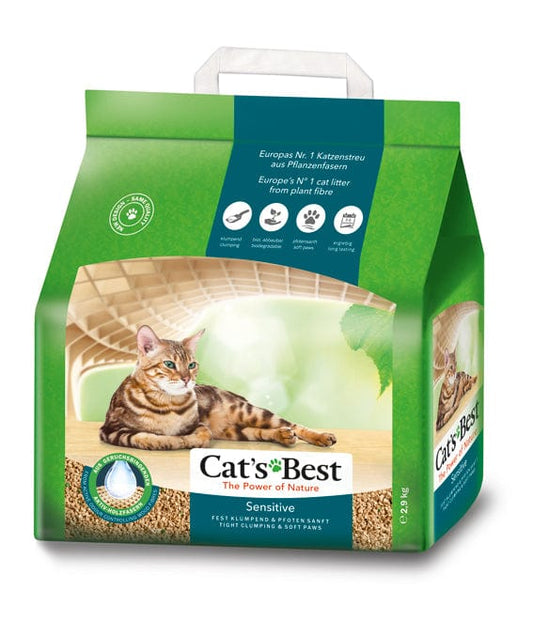 Tasskungen TRIXIE 8 L Cat's Best Sensitive, klumpbildande