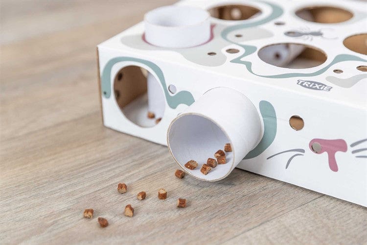 Tasskungen TRIXIE Cat Activity Paws'n'Treats Box, wellpapp, 35 x 7 x 20 cm