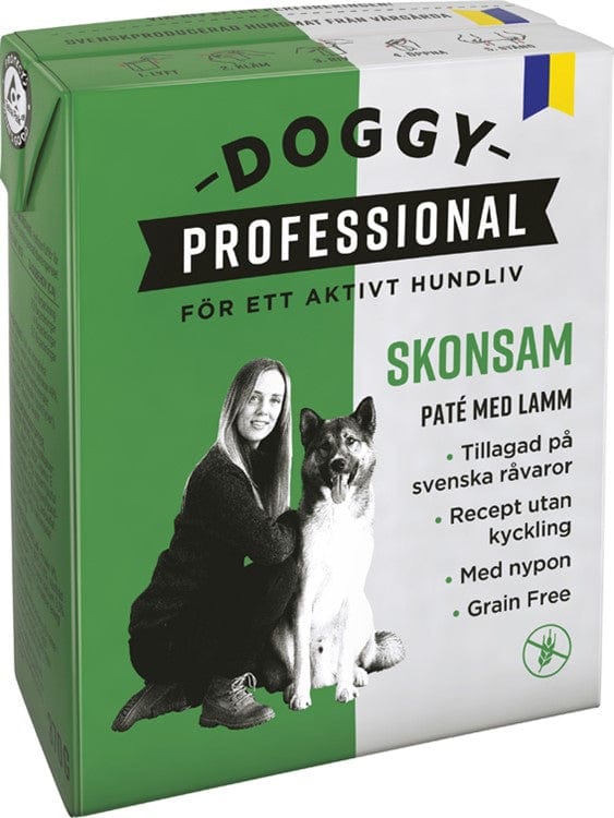 Tasskungen TRIXIE Doggy Professional Skonsam Lamm – Extra Paté (370 g)