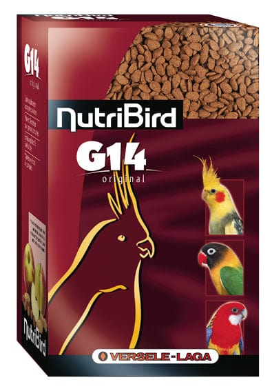 Tasskungen TRIXIE VL NutriBird G14 Parakitpellets Original 1 kg - Balanserat och Näringsrikt Fågelmat