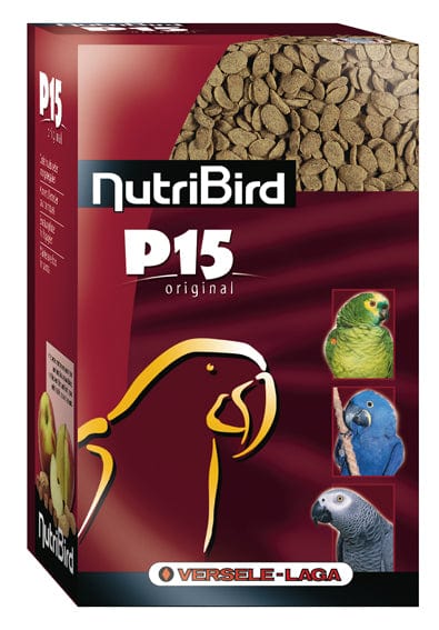 Tasskungen TRIXIE VL NutriBird P15 Papegojpellets Original 1 kg - Näringsrikt och Balanserat Fågelmat för Papegojor