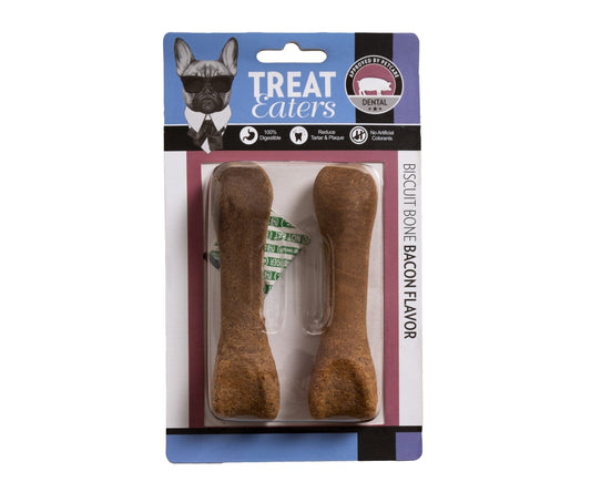 Tasskungen Tuggben Treateaters Biscuit Bone Bacon Flavor S 11,5 cm, 2 pcs